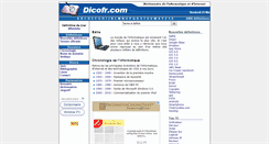 Desktop Screenshot of dicofr.com